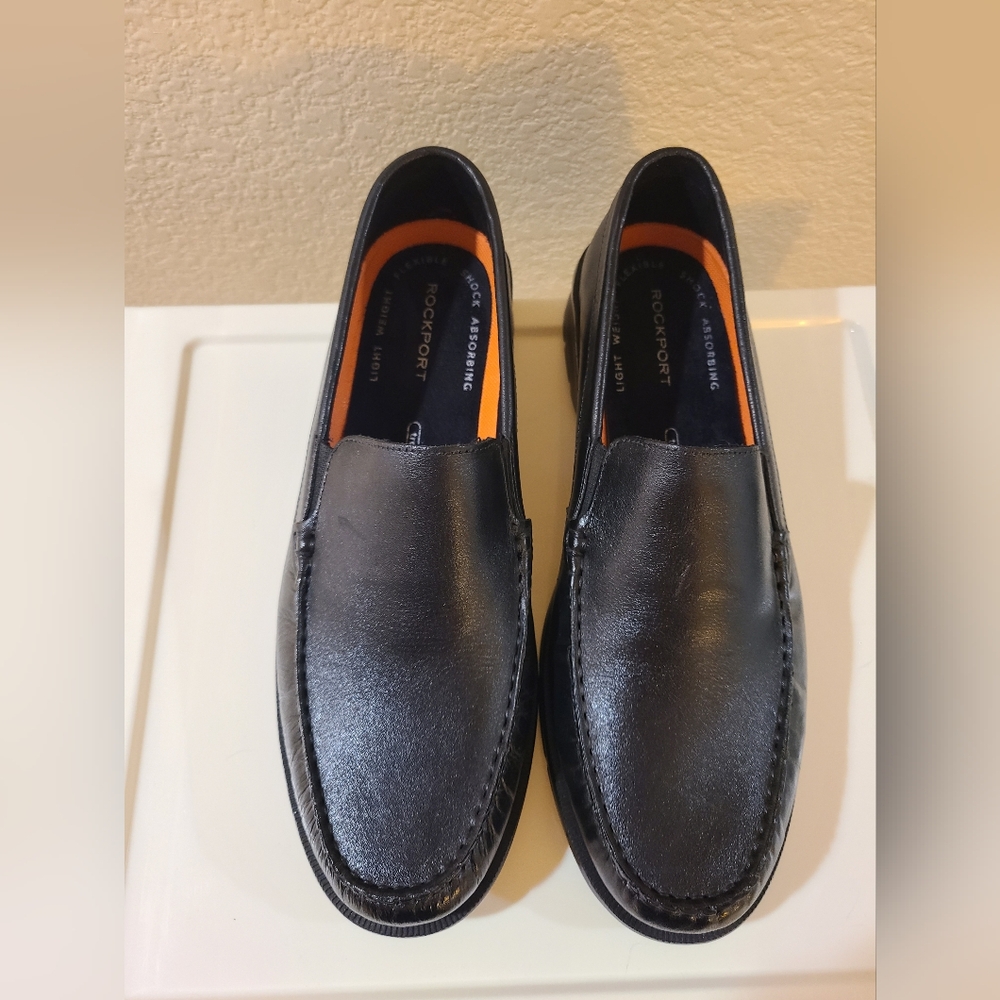 ROCKPORT MEN'S PALMER VENETIAN LOAFER SIZE 9.5- NWOB